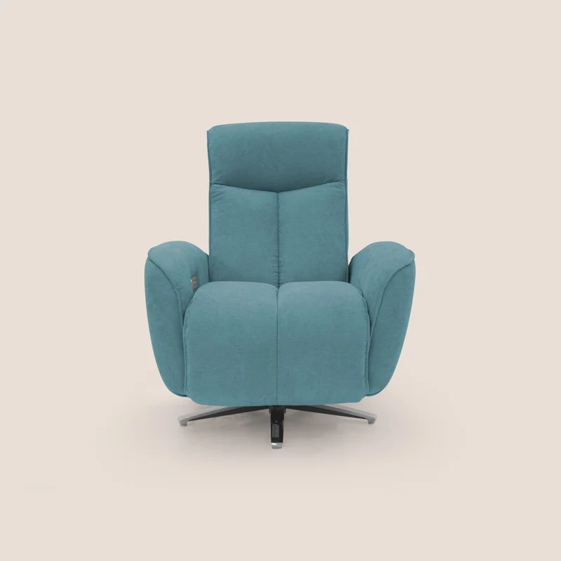 EVA fauteuil RELAX en tissu imperméable T02 bleu clair