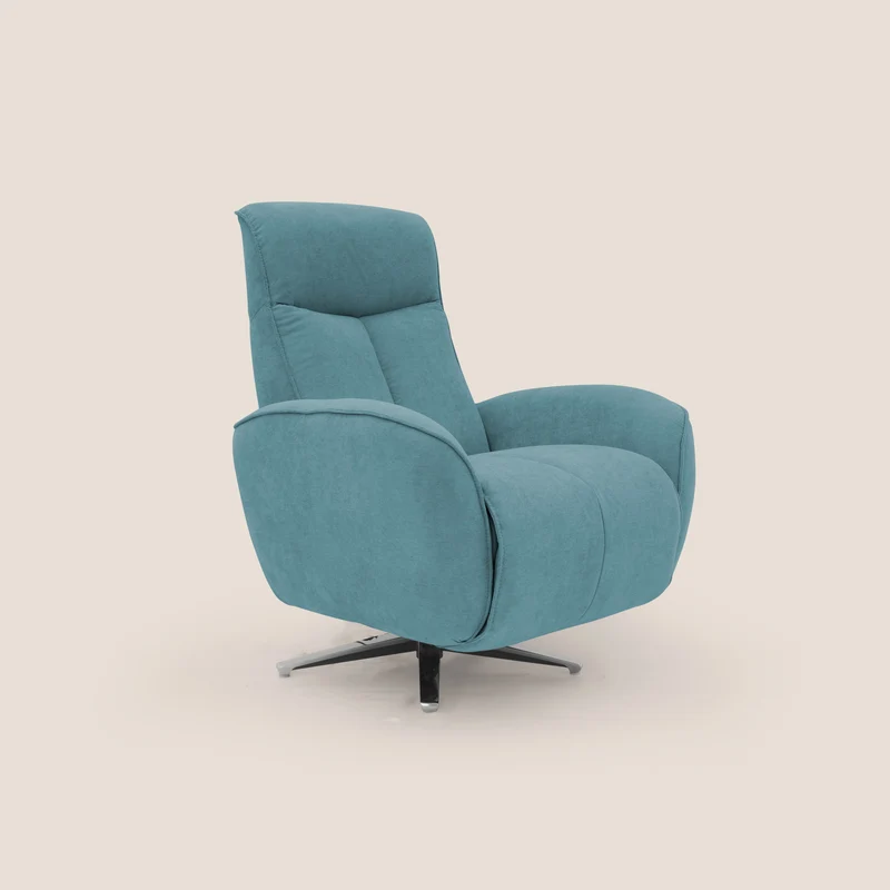 EVA fauteuil RELAX en tissu imperméable T02 bleu clair