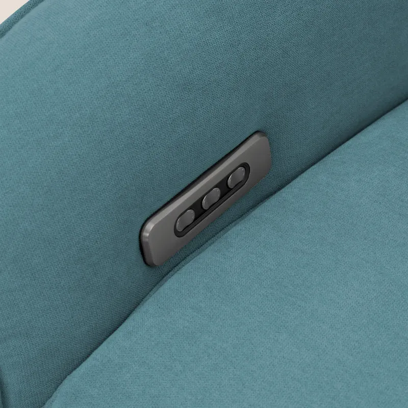 EVA fauteuil RELAX en tissu imperméable T02 bleu clair