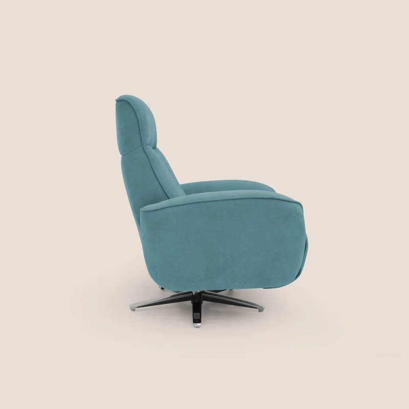 EVA fauteuil RELAX en tissu imperméable T02 bleu clair