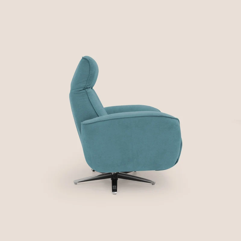 EVA fauteuil RELAX en tissu imperméable T02 bleu clair
