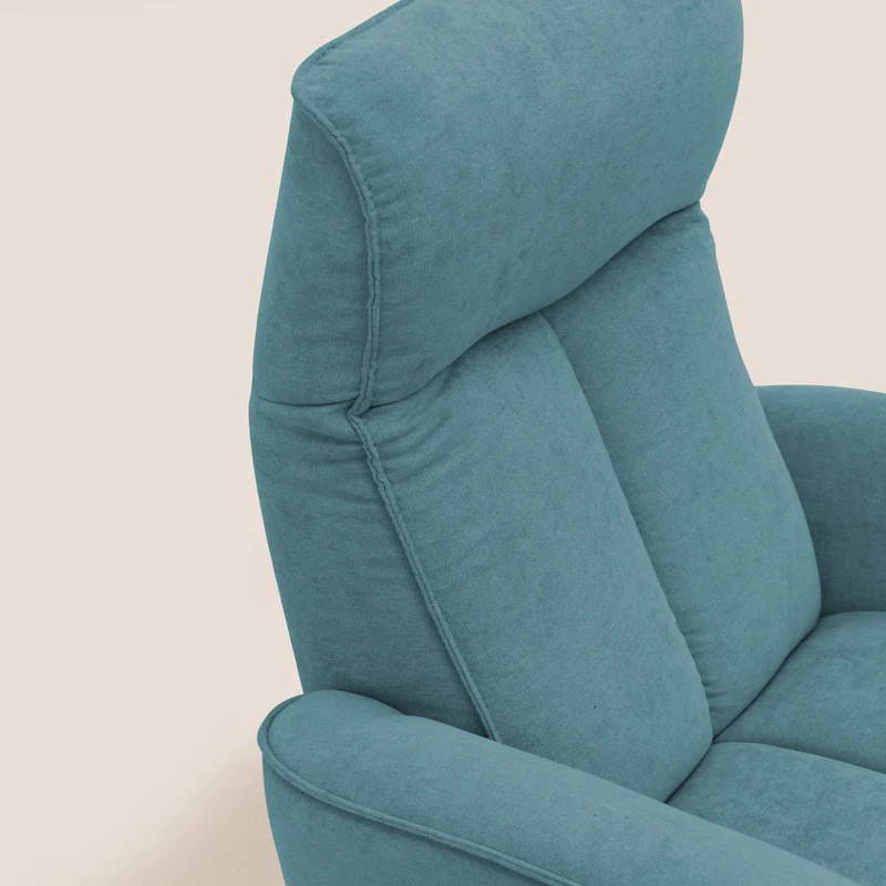 EVA fauteuil RELAX en tissu imperméable T02 bleu clair