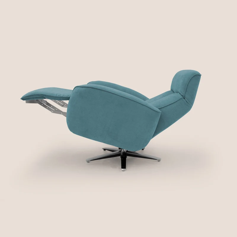 EVA fauteuil RELAX en tissu imperméable T02 bleu clair