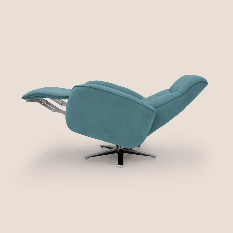 EVA fauteuil RELAX en tissu imperméable T02 bleu clair