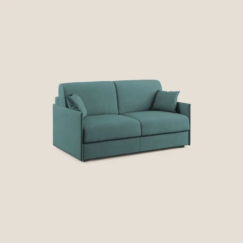 Evans canapé convertible en tissu doux imperméable T02