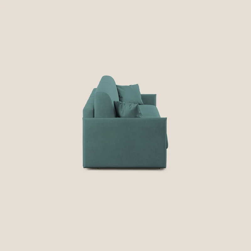 Evans canapé convertible en tissu doux imperméable T02