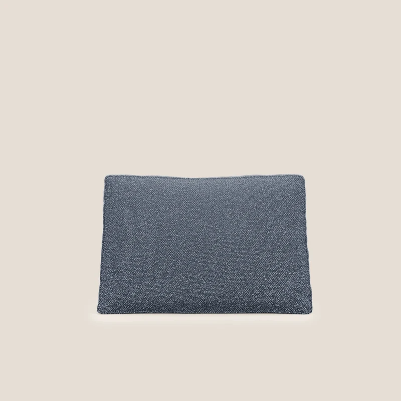 Nettuno coussin de dossier realisé en tissu bouclè imperméable T07 bleu