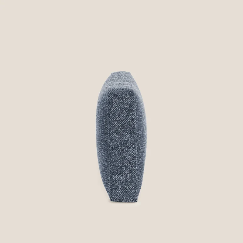 Nettuno coussin de dossier realisé en tissu bouclè imperméable T07 bleu