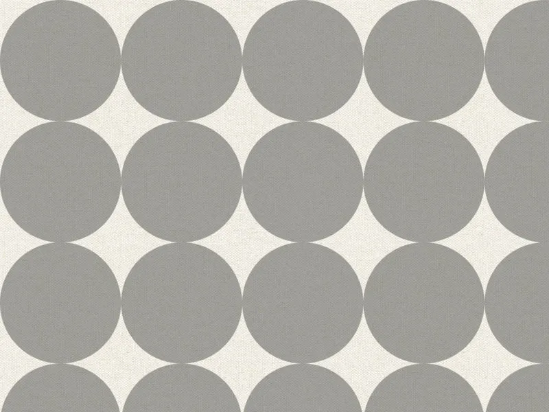 Dot coussins géométriques en tissu hydrofuge gris