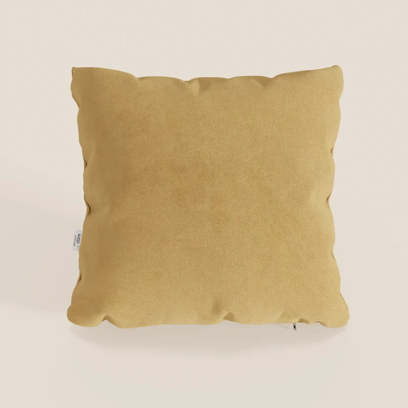 Coussin Jazz disponible en plusieurs couleurs, fabriqué en microfibre technique détachable T11 jaune