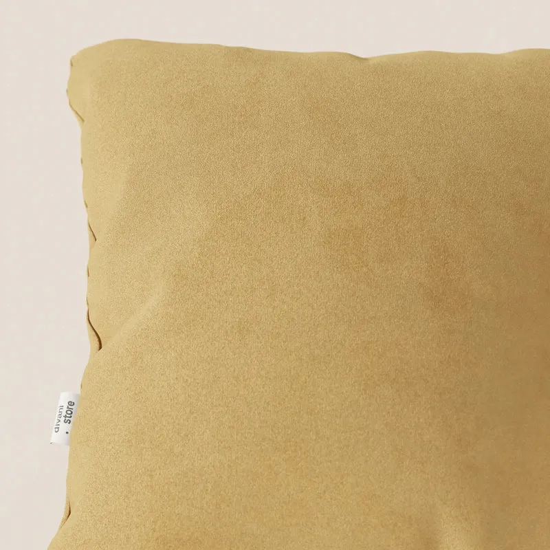 Coussin Jazz disponible en plusieurs couleurs, fabriqué en microfibre technique détachable T11 jaune
