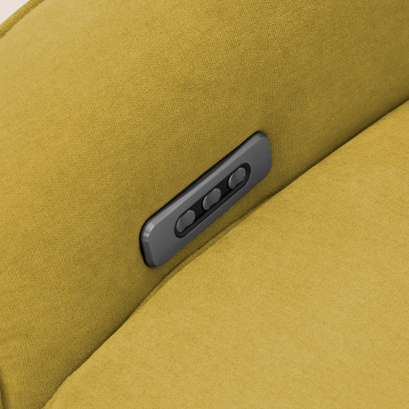 EVA fauteuil RELAX en tissu imperméable T02 jaune