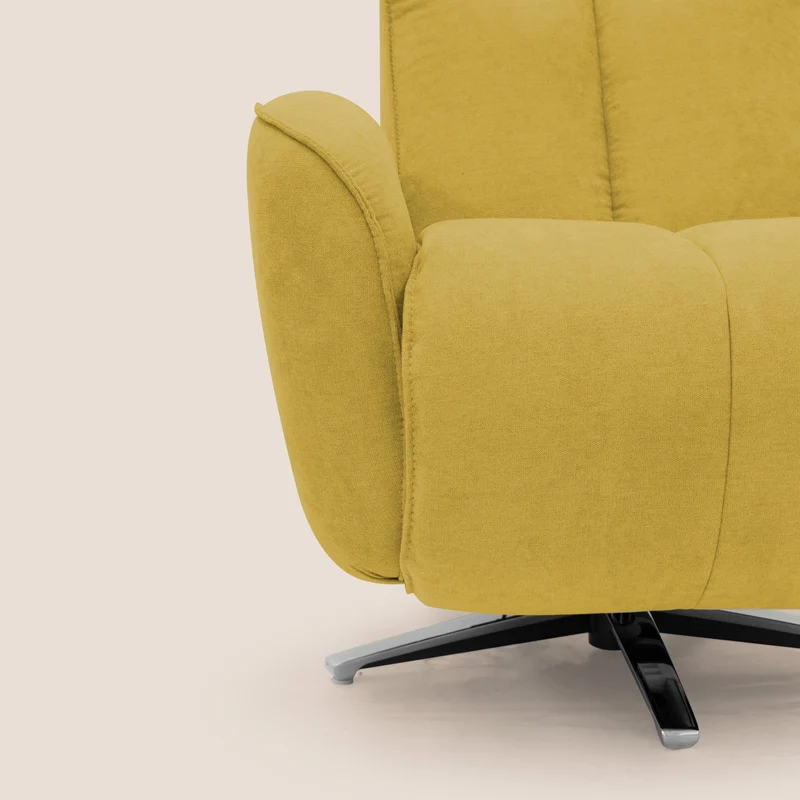 EVA fauteuil RELAX en tissu imperméable T02 jaune
