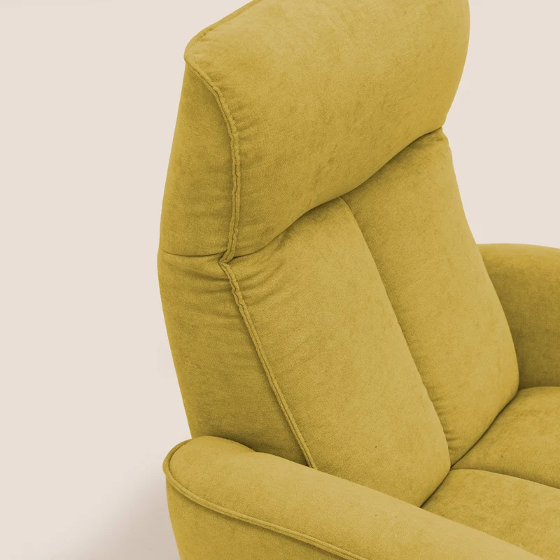 EVA fauteuil RELAX en tissu imperméable T02 jaune