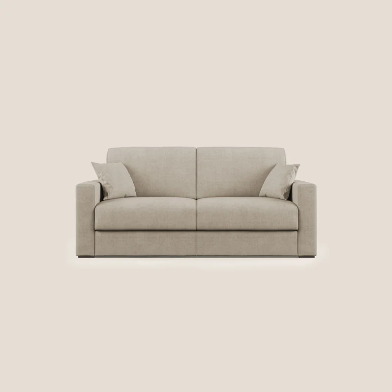 Best canapé-lit deux places en tissu imperméable T02 beige