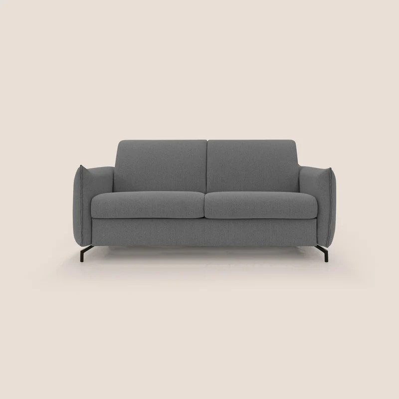 Scarlet canapé convertible en tissu mixte coton imperméable T19 anthracite