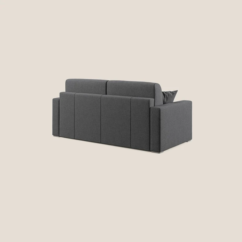 Best Canapé-lit double en tissu détachable QuickClean T08 anthracite