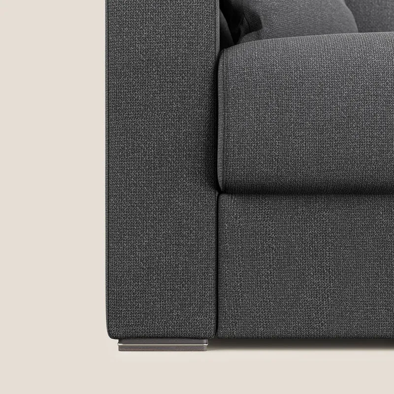 Best Canapé-lit double en tissu détachable QuickClean T08 anthracite
