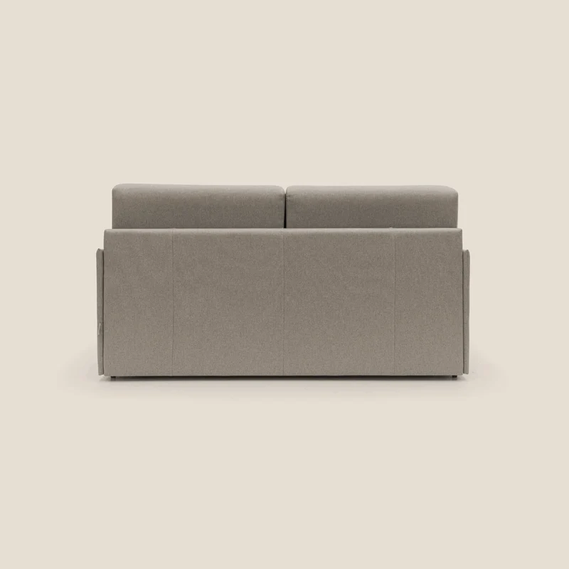 Evans Canapé convertible en tissu imperméable T13 Taupe tortora