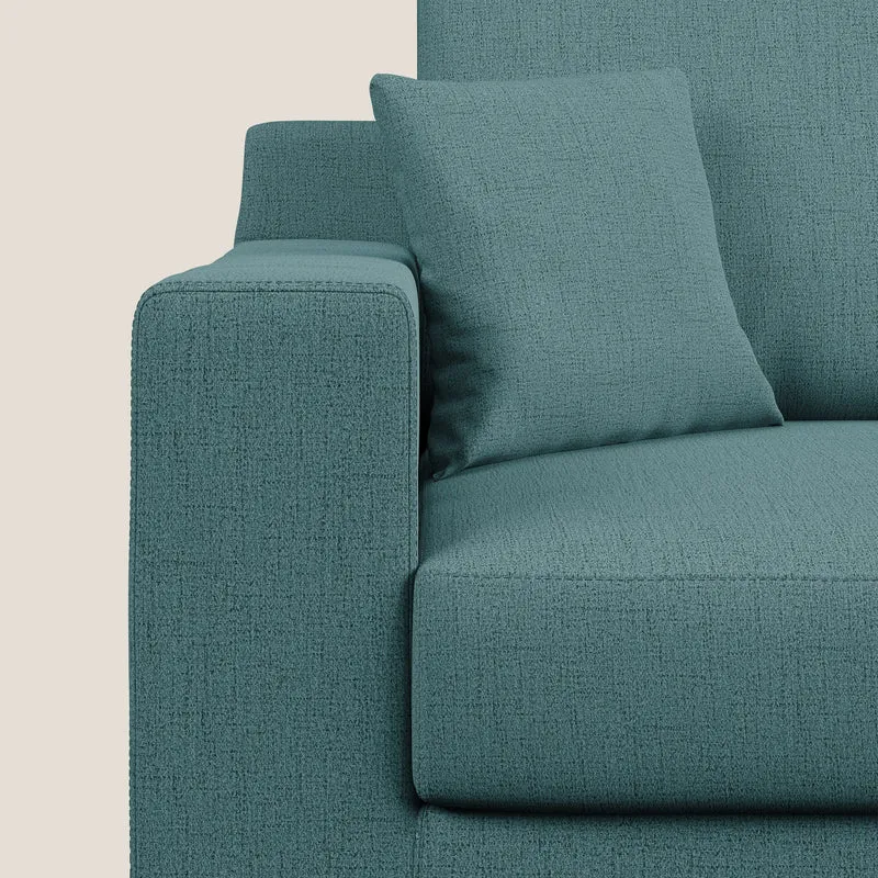 Michael Canapé d'angle REVERSIBLE en tissu imperméable T03 bleu clair