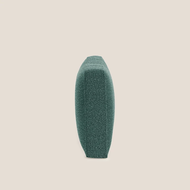 Nettuno coussin de dossier realisé en tissu bouclè imperméable T07 vert