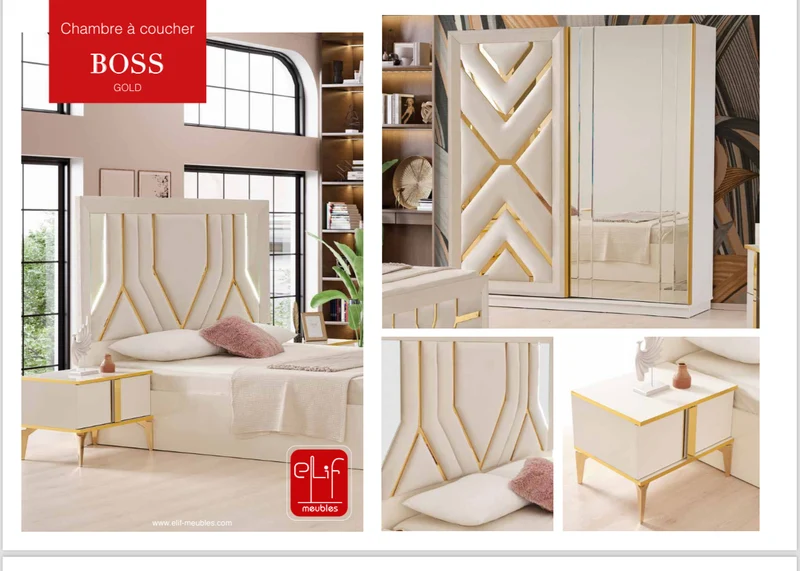 Chambre à couché BOSS GOLD