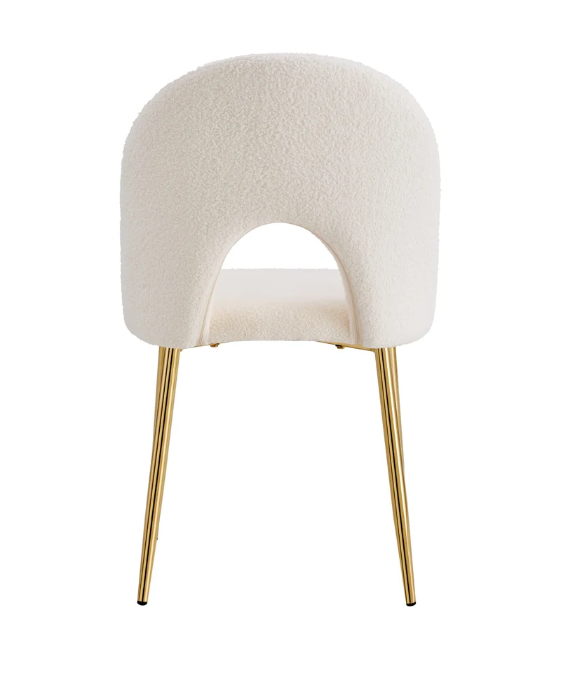CHAISE TEDDY DOUDOU BEIGE PIED GOLD