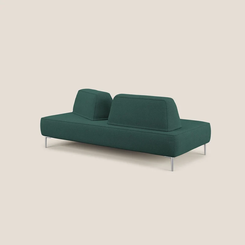 Newton Canapé modulable avec dossier amovibles T07 vert