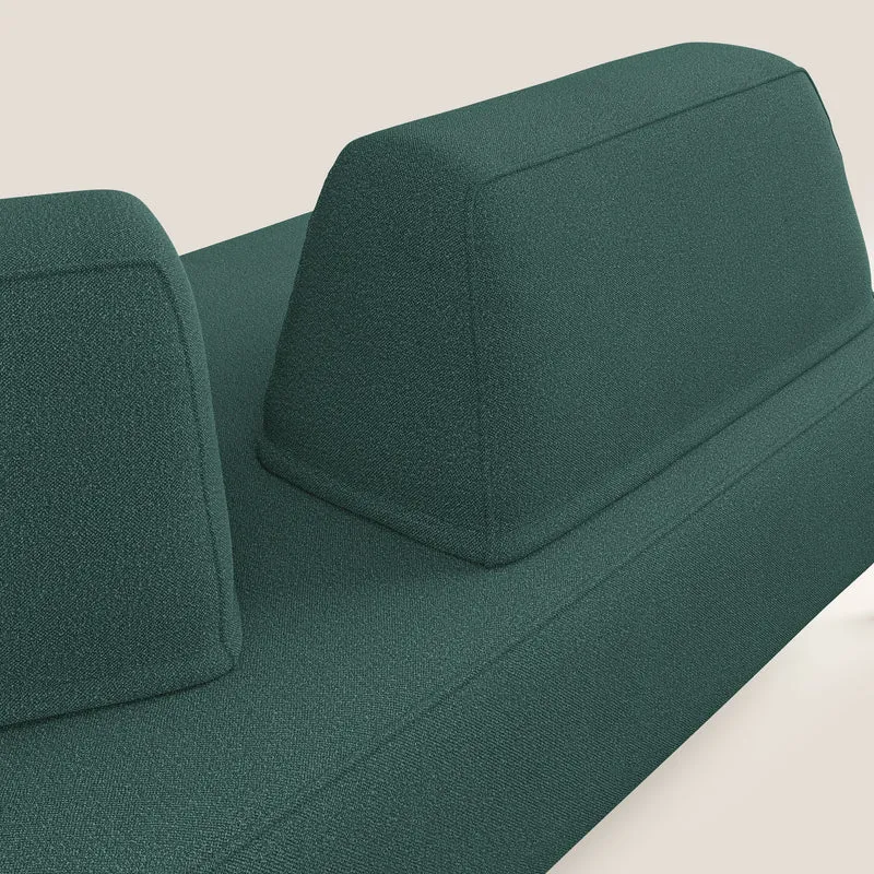 Newton Canapé modulable avec dossier amovibles T07 vert