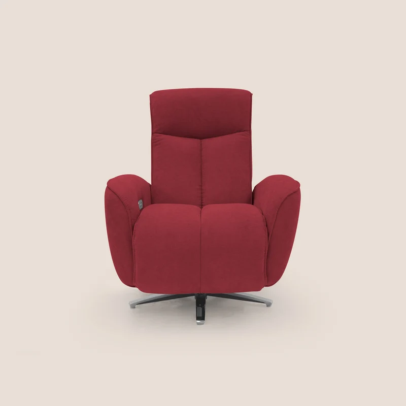 EVA fauteuil RELAX en tissu imperméable T02 rouge