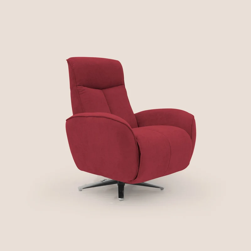 EVA fauteuil RELAX en tissu imperméable T02 rouge