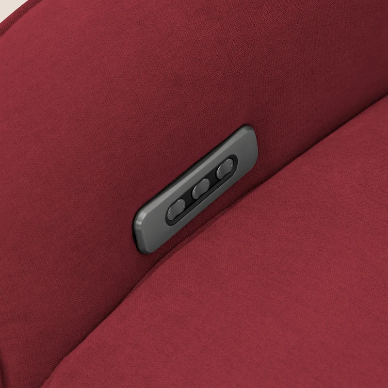 EVA fauteuil RELAX en tissu imperméable T02 rouge