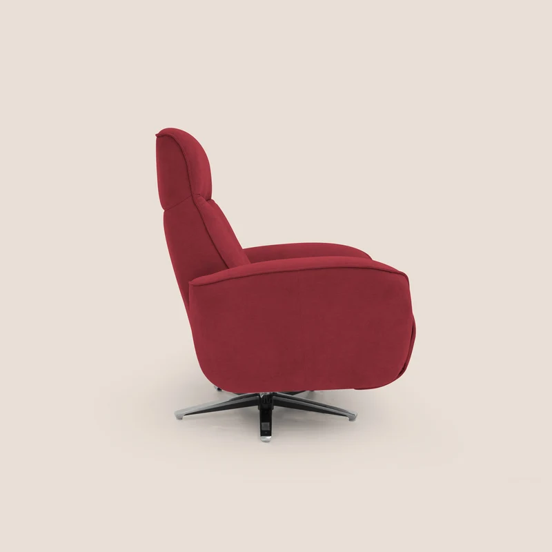 EVA fauteuil RELAX en tissu imperméable T02 rouge