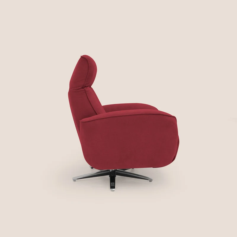 EVA fauteuil RELAX en tissu imperméable T02 rouge