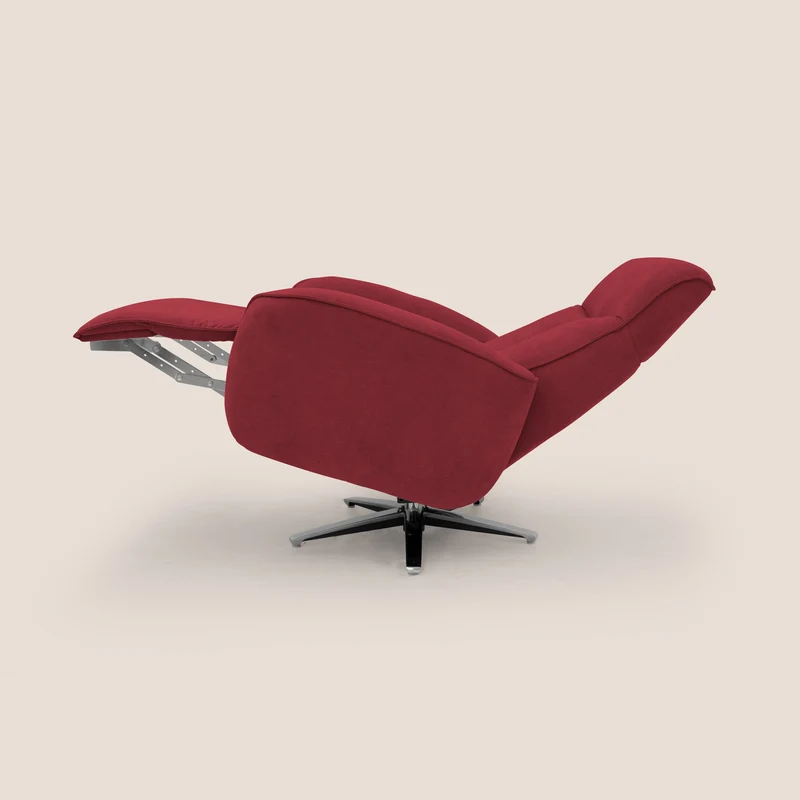 EVA fauteuil RELAX en tissu imperméable T02 rouge