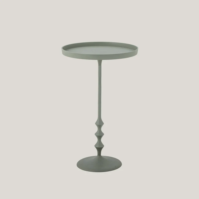Anjou table d’appoint élégante en métal vert