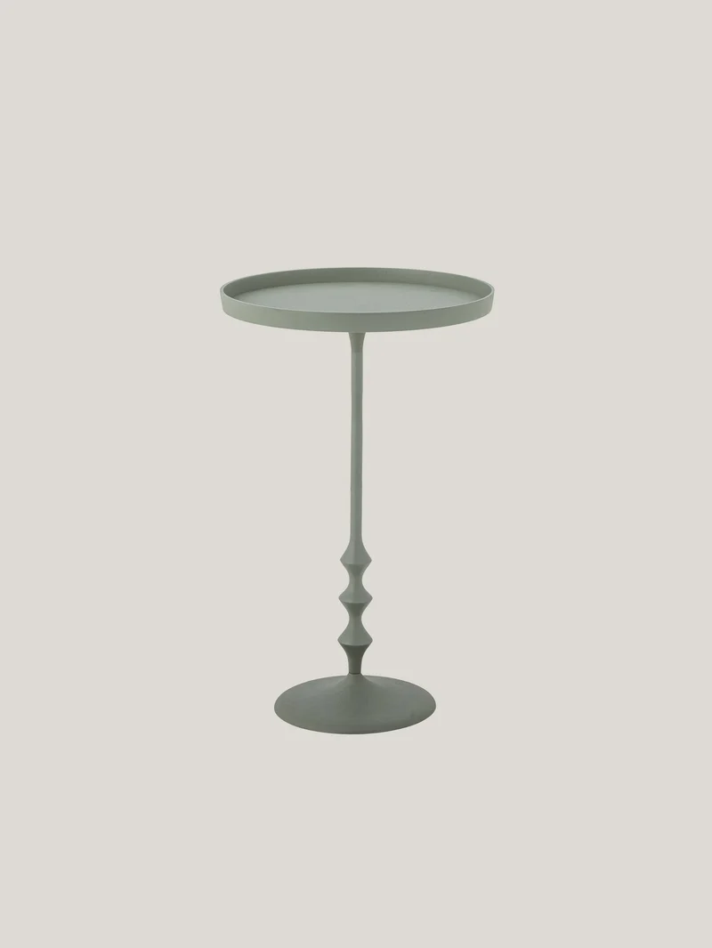 Anjou table d’appoint élégante en métal vert