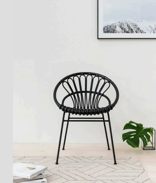 Chaise en rotin KIKI Naturel - ATELIER N/7