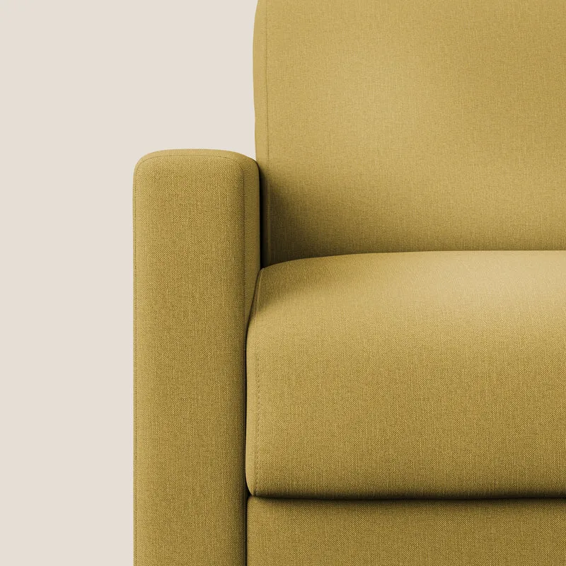 Chris Fauteuil convertible en tissu imperméable T13 jaune