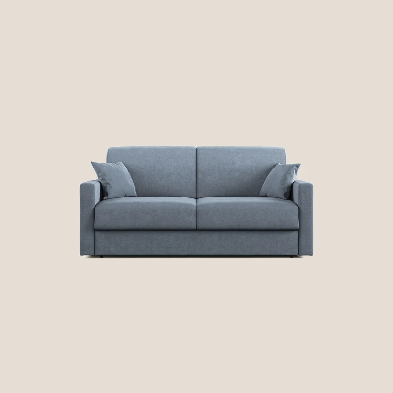 Chris canapé convertible en microfibre détachable T11 sucre glace