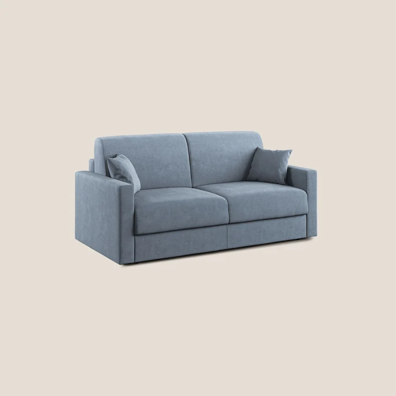 Chris canapé convertible en microfibre détachable T11 sucre glace