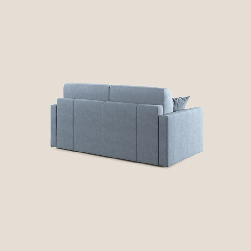 Chris canapé convertible en microfibre détachable T11 sucre glace