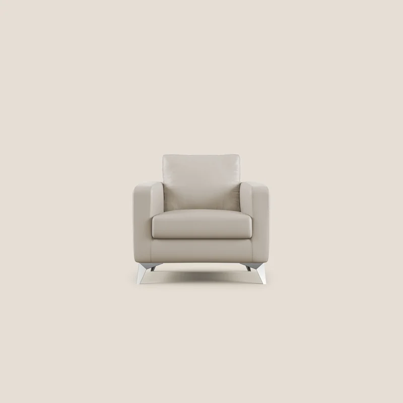 Orione fauteuil en simili cuir imperméable T04 beige