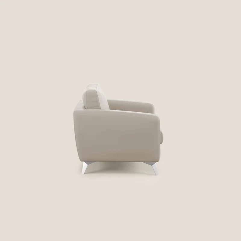Orione fauteuil en simili cuir imperméable T04 beige