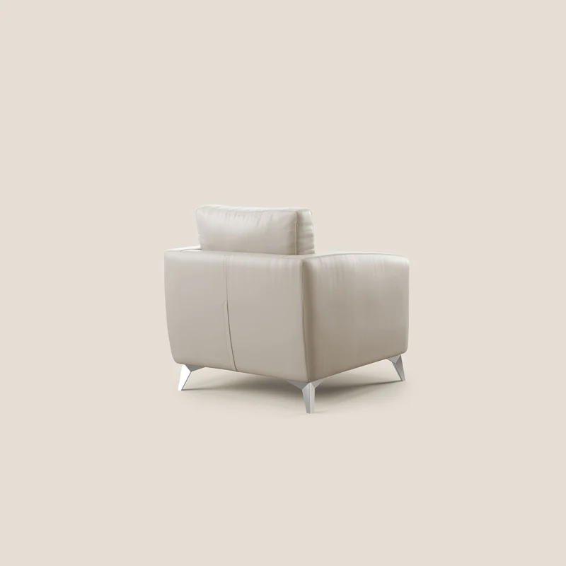 Orione fauteuil en simili cuir imperméable T04 beige