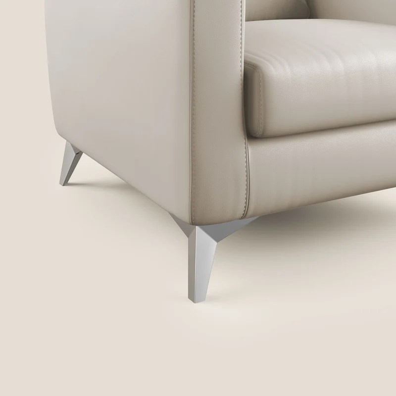 Orione fauteuil en simili cuir imperméable T04 beige