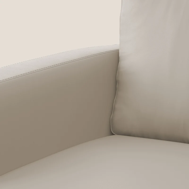 Orione fauteuil en simili cuir imperméable T04 beige