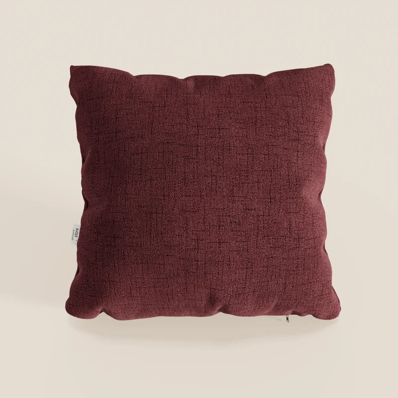 Felis coussins carrés en tissu doux imperméable T03 rouge