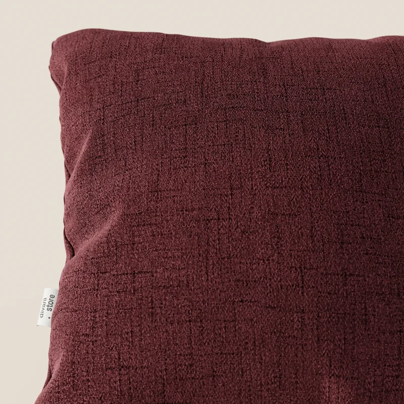Felis coussins carrés en tissu doux imperméable T03 rouge