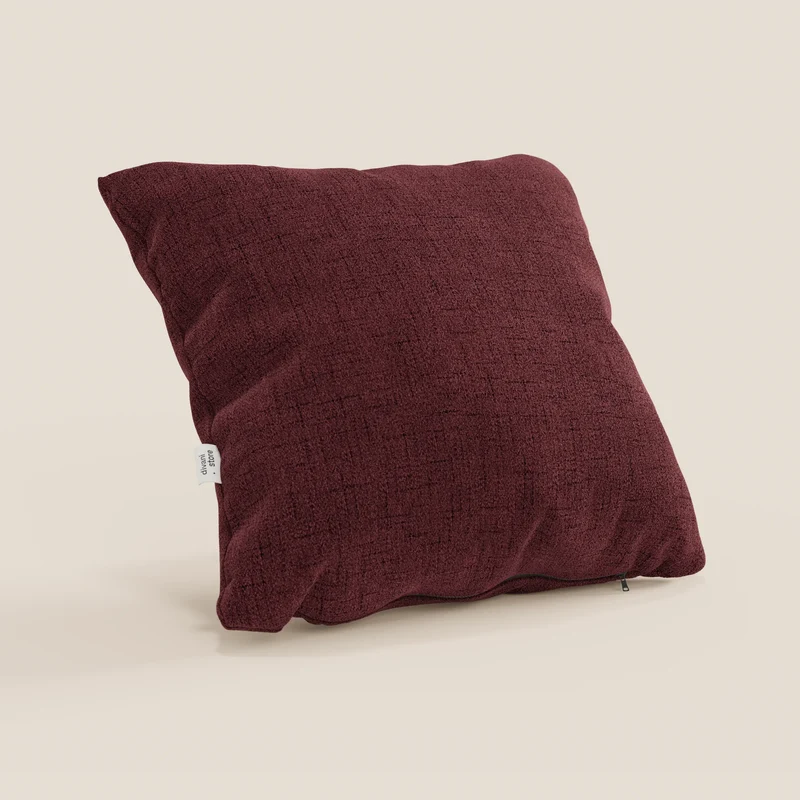 Felis coussins carrés en tissu doux imperméable T03 rouge